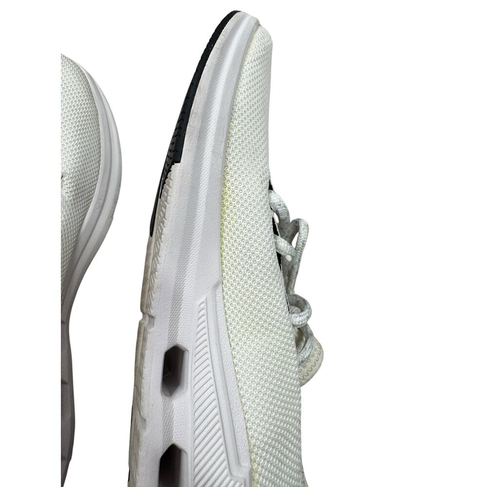 On Cloud Cloudeasy Running Shoes Womens Size 10 White Black Sneakers - Picture 8 of 11
